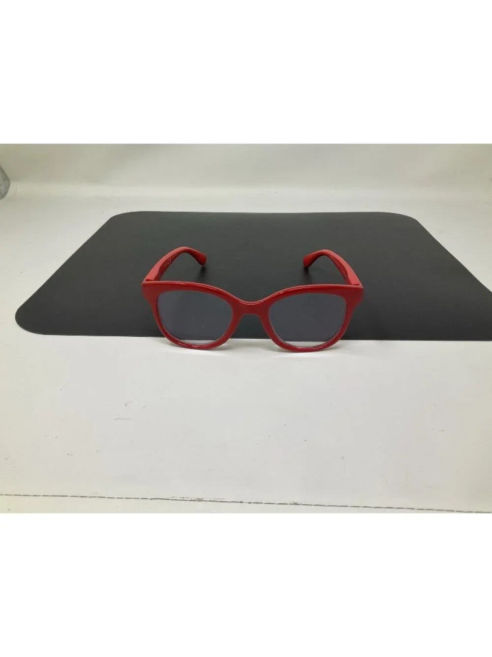 Peepers Grandview Reading Glasses +1.75 Square Blue Light Red Pink Some Scratche